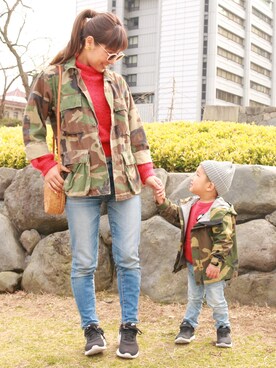 「ハグマグ」｜LittlePanteaさん（レディース・158cm）の冬コーディネート