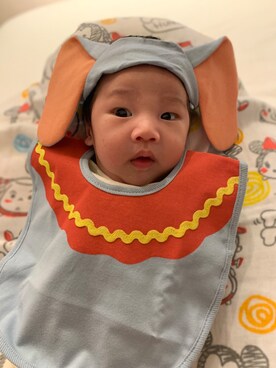 「アイテム（コスチューム/パーティーグッズ、その他）」を使った、CYCさん（キッズ・70cm）の秋コーディネート
