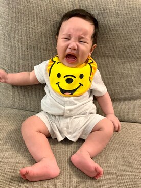 「アイテム（ママ＆ベビー、シルバー系）」を使った、CYCさん（キッズ・70cm）の秋コーディネート