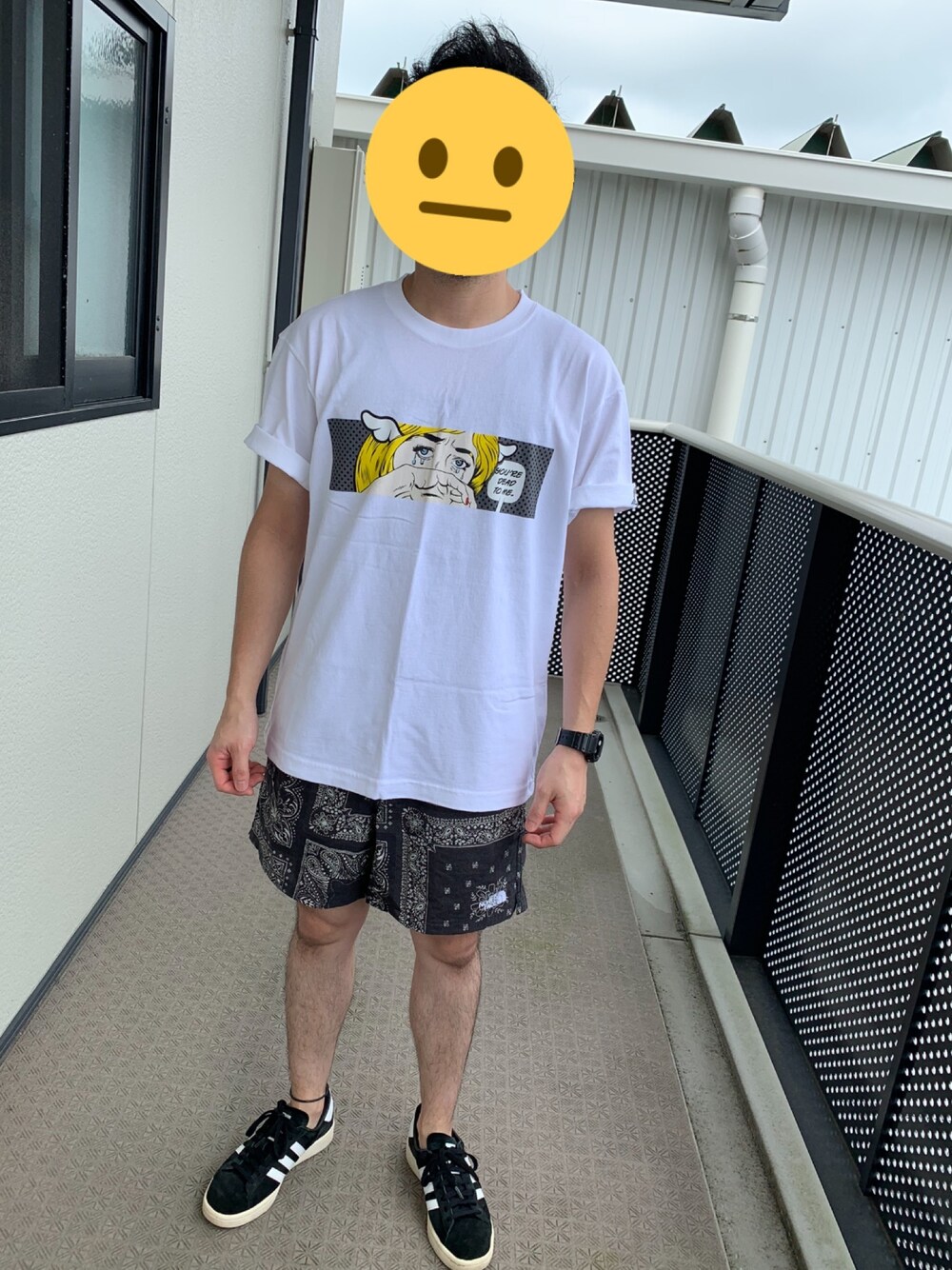 THE NORTH FACEのパンツを使った「バンダナ柄」の人気