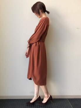 nano・universe lady's webeditorさん（レディース・171cm）の秋コーディネート