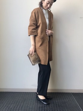 nano・universe lady's webeditorさん(レディース・171cm)の秋コーディネート