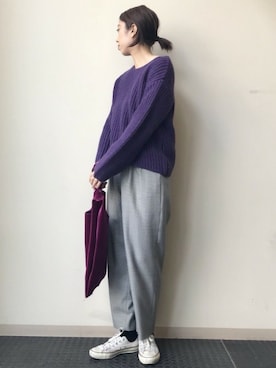 「ガンクラブチェック」｜nano・universe lady's webeditorさん（レディース・171cm）の秋コーディネート