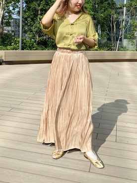 「RAY CASSIN（レイカズン）のアイテム（その他シューズ）」を使った、misumiさん（レディース・148cm）の秋コーディネート
