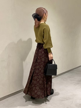 「RAY CASSIN（レイカズン）のアイテム（バッグ）」を使った、misumiさん（レディース・148cm）の秋コーディネート