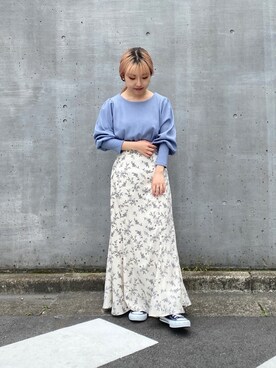 「ナロースカート」｜misumiさん（レディース・148cm）の春コーディネート