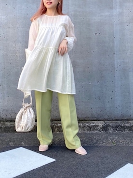 「DETAILS（ディテールズ）のアイテム」を使った、misumiさん（レディース・148cm）の春コーディネート