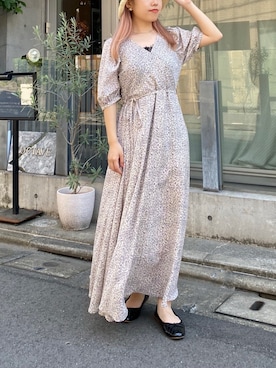 「RAY CASSIN（レイカズン）のアイテム（帽子）」を使った、misumiさん（レディース・148cm）の夏コーディネート