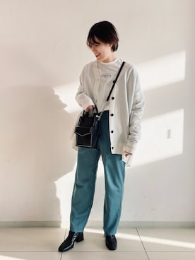 KASUMIさん（レディース・161cm）の冬コーディネート