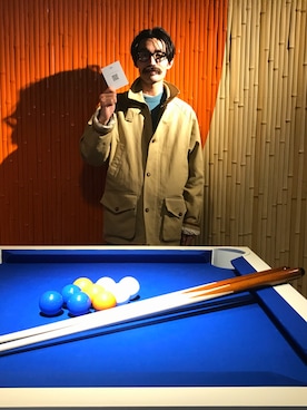 「rag & bone（ラグアンドボーン）のアイテム（トップス）」を使った、青山圭佑さん（メンズ・170cm）の春コーディネート