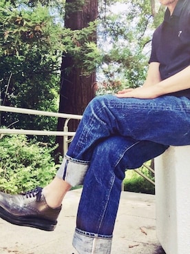 「PRADA（プラダ）のアイテム（その他シューズ）」を使った、satoshi310456🎩さん（メンズ・169cm）の冬コーディネート