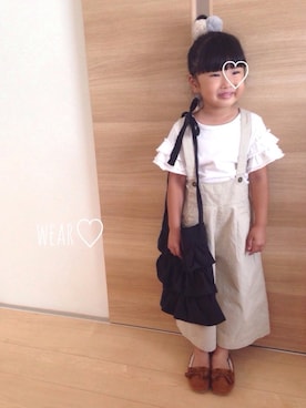 Rin♡さん（キッズ・100cm）の秋コーディネート