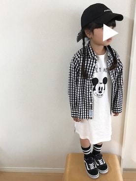 Rin♡さん（キッズ・110cm）の春コーディネート