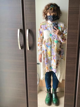 「ScoLar（スカラー）のアイテム（財布/小物）」を使った、kacokoさん（レディース・155cm）の秋コーディネート