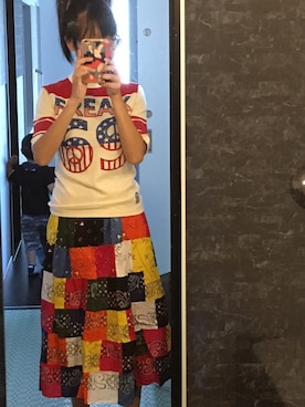 「JELADO（ジェラード）のアイテム」を使った、AyamiyakEさん（レディース・160cm）の秋コーディネート