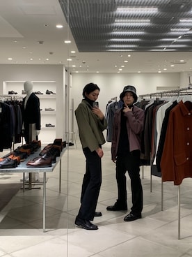 「markaware（マーカウェア）のアイテム」を使った、shinshin7111さん（メンズ・175cm）の春コーディネート