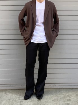 「CLANE（クラネ）のアイテム（トップス）」を使った、shinshin7111さん（メンズ・175cm）の春コーディネート