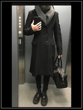 「オシャレパッソ」｜「アイテム（チェスターコート）」を使った、Rui🚹さん（メンズ・172cm）の秋コーディネート