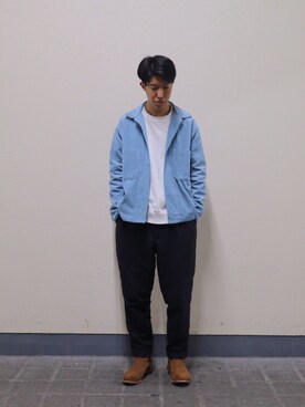 「さしいろ」｜「アイテム（ジャケット/アウター）」を使った、SAKUMAAさん（メンズ・178cm）の春コーディネート