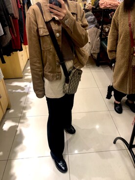 Keikoさん（レディース・154cm）の冬コーディネート