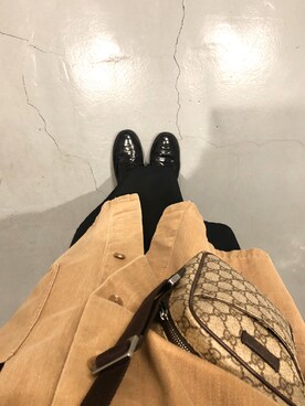 「SHEL’TTER（シェルター）のアイテム（ジャケット/アウター）」を使った、Keikoさん（レディース・154cm）の冬コーディネート