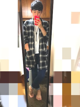 「飲み会」｜Fujimonさん（メンズ・165cm・20代）の春コーディネート