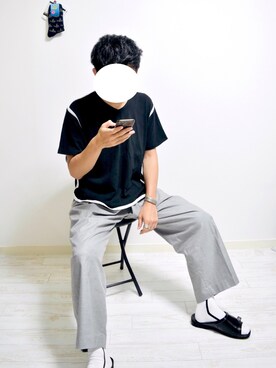 taka(相互フォロー)さんの（Yohji Yamamoto | ヨウジヤマモト）を使ったコーディネート