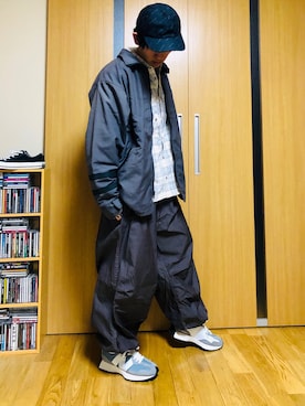 「0-CHO-RUI（レイチョウルイ）のアイテム」を使った、taka(相互フォロー)さん（メンズ・170cm）の冬コーディネート