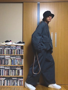 「Sillage（シアージ）のアイテム（ジャケット/アウター）」を使った、taka(相互フォロー)さん（メンズ・170cm）の冬コーディネート