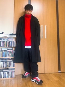 「0-CHO-RUI（レイチョウルイ）のアイテム」を使った、taka(相互フォロー)さん（メンズ・170cm）の冬コーディネート