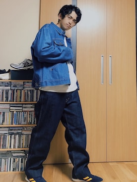「Gosha Rubchinskiy（ゴーシャラブチンスキー）のアイテム（シューズ）」を使った、taka(相互フォロー)さん（メンズ・170cm）の春コーディネート