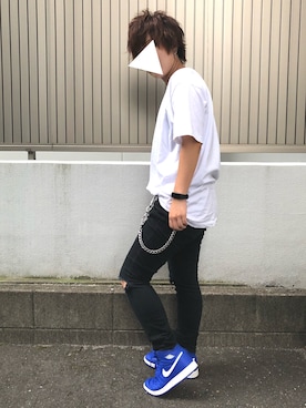 「JIMMY CHOO（ジミーチュウ）のアイテム（アクセサリー）」を使った、こちさん（メンズ・158cm）の夏コーディネート