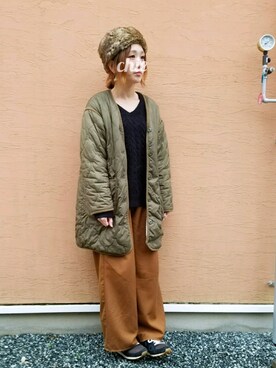 chieさん（レディース・157cm）の冬コーディネート