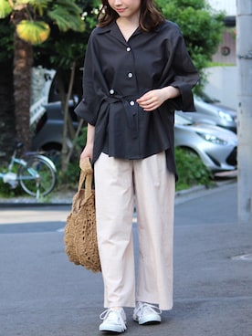 fujiさん(レディース・154cm)の夏コーディネート