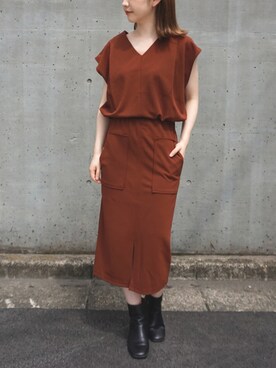 fujiさん(レディース・154cm)の夏コーディネート