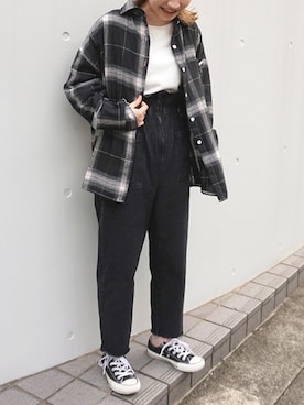 fujiさん（レディース・154cm）の秋コーディネート