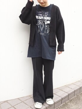 fujiさん（レディース・154cm）の秋コーディネート