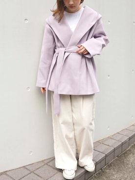 fujiさん（レディース・154cm）の秋コーディネート