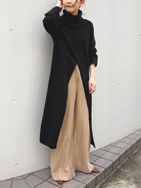 fujiさん（レディース・154cm）の秋コーディネート