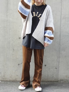 fujiさん（レディース・154cm）の秋コーディネート