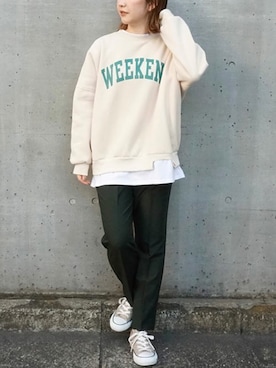 fujiさん(レディース・154cm)の冬コーディネート