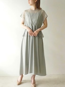 レースワンピース のコーディネート一覧 季節 12月 2月 Wear