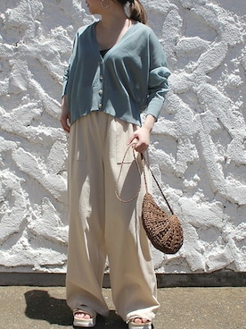 fujiさん（レディース・154cm）の夏コーディネート