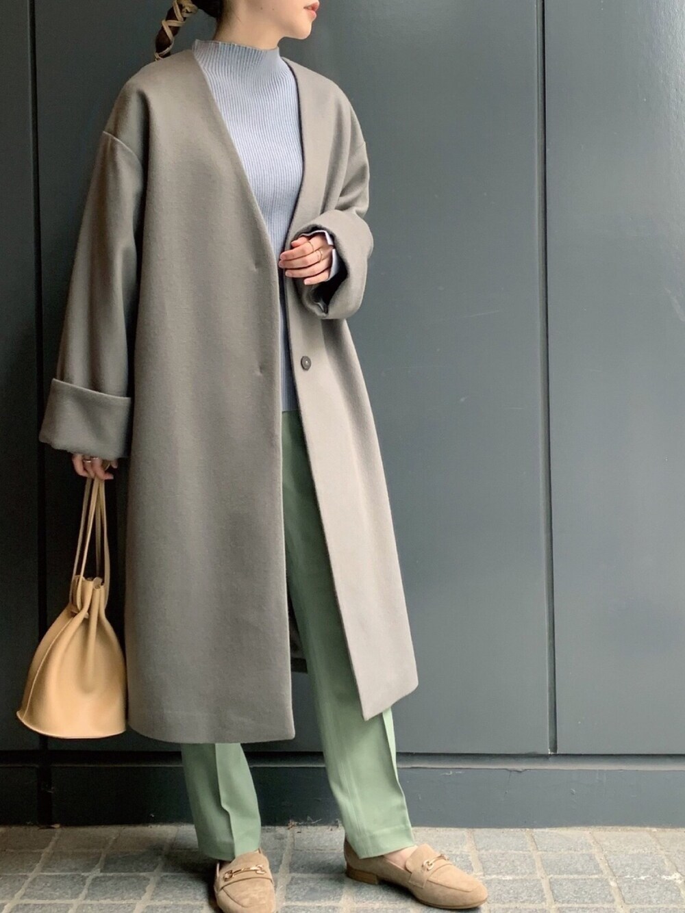 ウールン商会 LoLo Collection綿100%(ビーズ付き)アンサンブル ウールン商会 LoLo Collection綿100%(ビーズ付き)アンサンブル