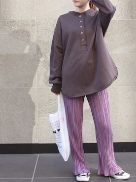 fujiさん（レディース・154cm）の冬コーディネート