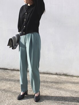 fujiさん（レディース・154cm）の春コーディネート