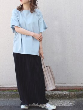 fujiさん(レディース・154cm)の春コーディネート