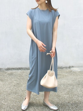 fujiさん（レディース・154cm）の春コーディネート