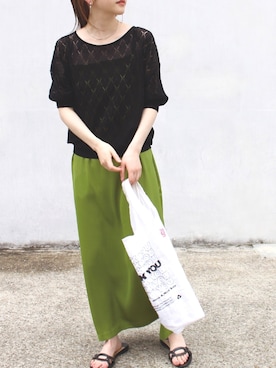 fujiさん(レディース・154cm)の夏コーディネート