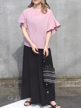 fujiさん(レディース・154cm)の夏コーディネート